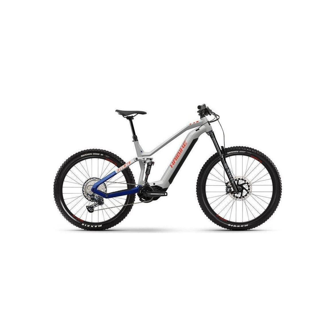 Haibike El MTB AllMtn 7 Grey/Blue/Red Gloss