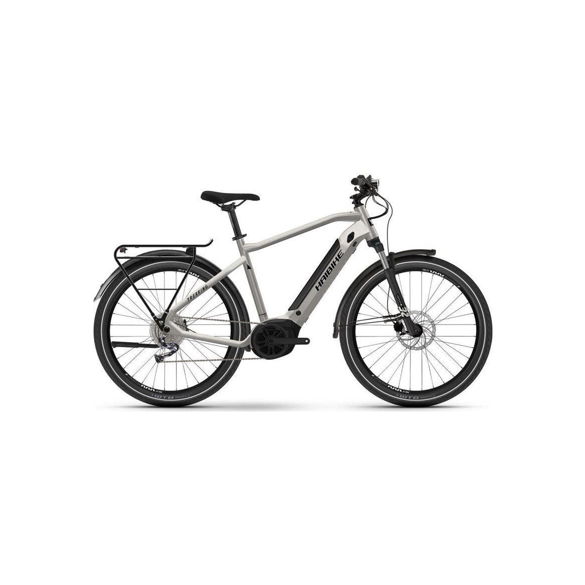 Haibike Elcykel hybrid Trekking 3 High Warm Grey/Black Gloss