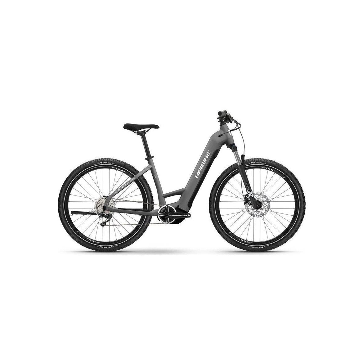 Haibike Elcykel hybrid Trekking 4 CrossDark Silver/Pearl Matt