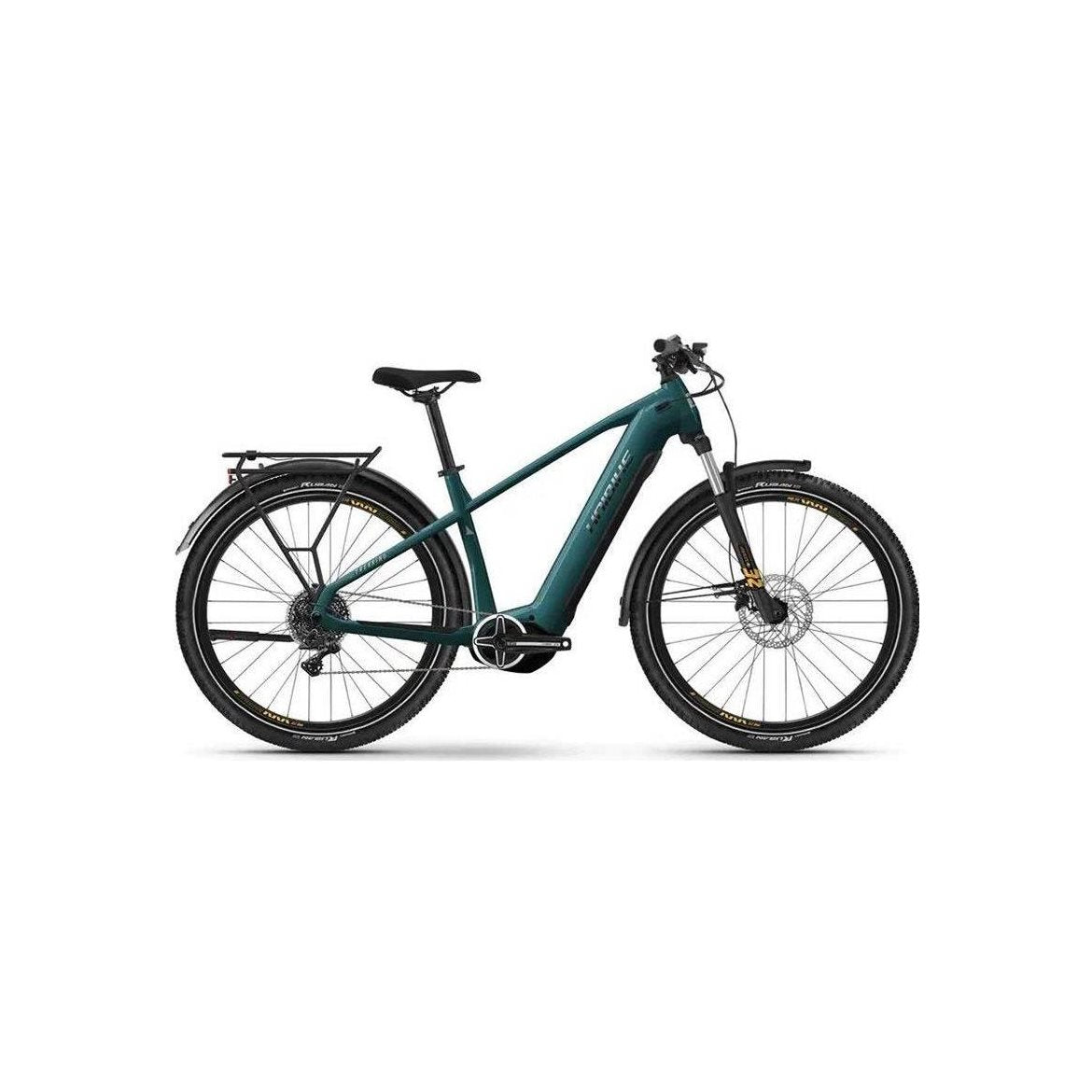 Haibike Elcykel Hybrid Trekking 4 High Ocean/Black/Chrome Gloss