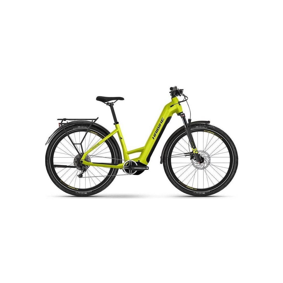 Haibike Elcykel hybrid Trekking 5 Low Lime/Black Gloss