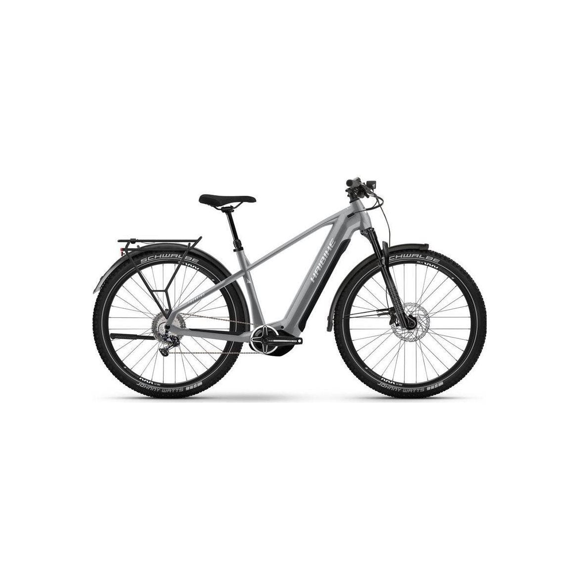 Haibike Elcykel hybrid Trekking 7 High Urban Grey/White Gloss