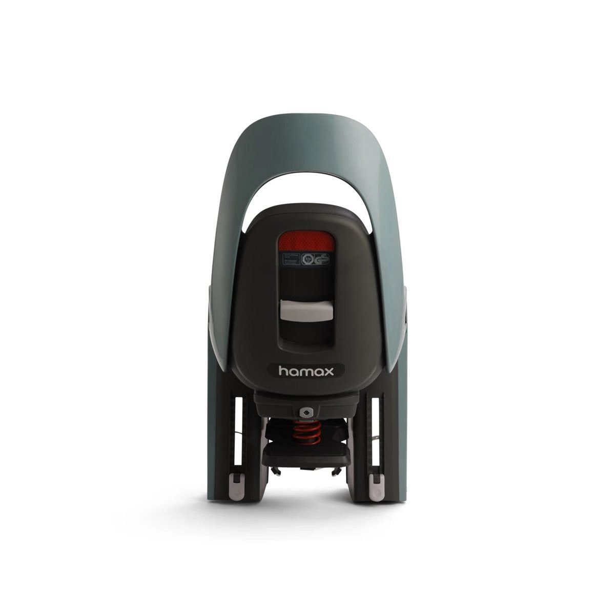 Hamax Cykelsits Caress Med Pakethållarfäste Green/Black