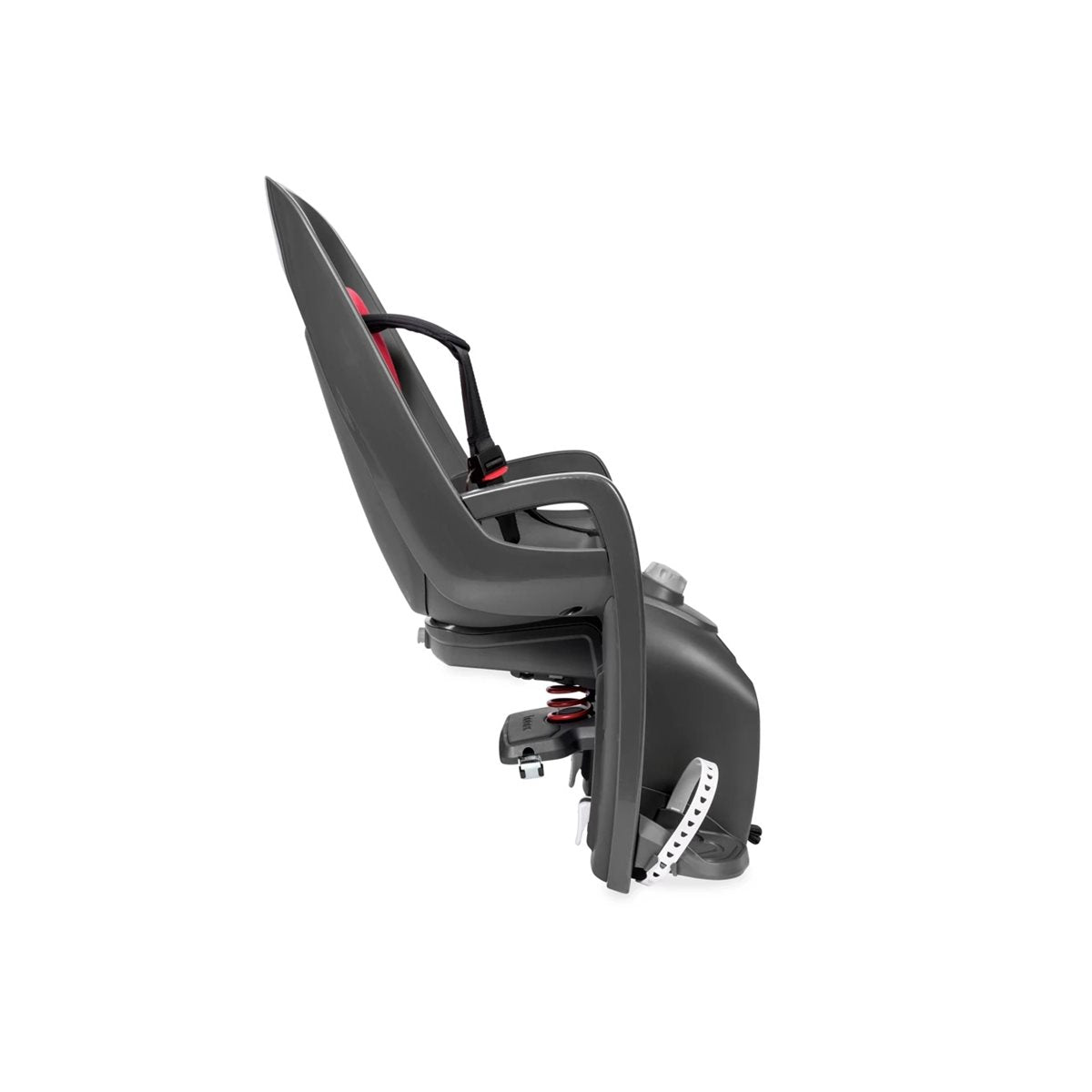 Hamax Cykelsits Caress Med Pakethållarfäste Grey/Red