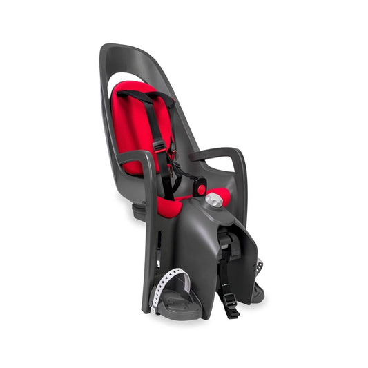 Hamax Cykelsits Caress Med Pakethållarfäste Grey/Red