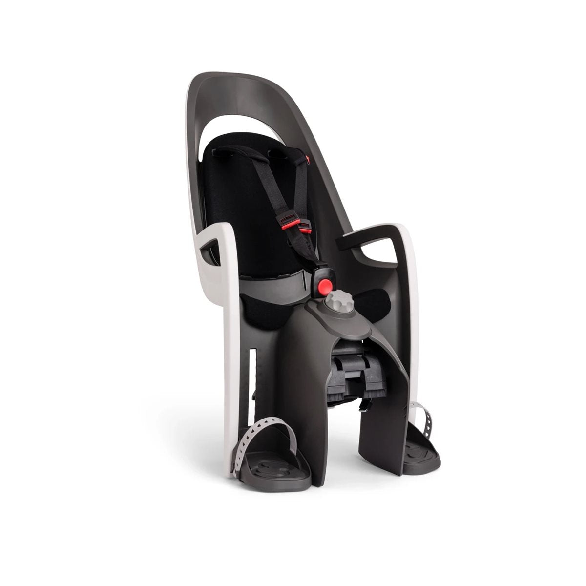 Hamax Cykelsits Caress Med Pakethållarfäste Grey/White /Black