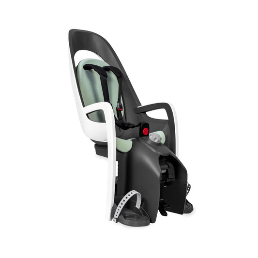 Hamax Cykelsits Caress Med Pakethållarfäste Grey/White/Mint Padding