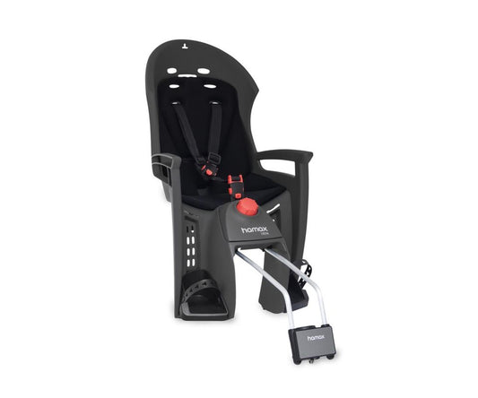 Hamax Cykelsits Siesta Med Ramfäste Grey/Black Padding