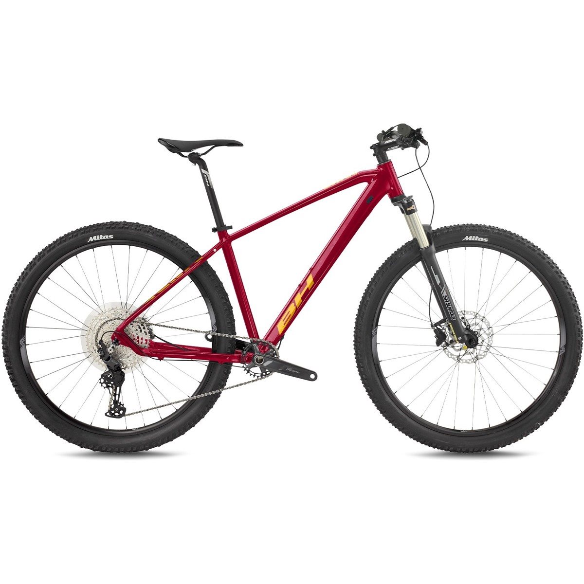 Hardtail MTB BH Spike 3.0 Garnet/Orange/Orange