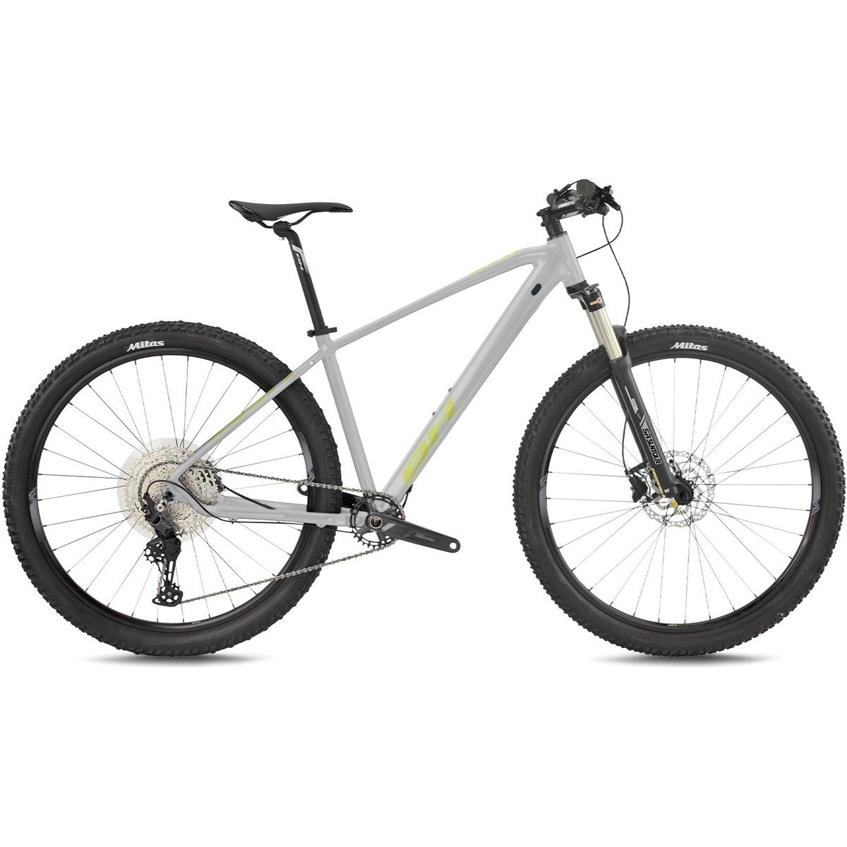 Hardtail MTB BH Spike 3.0 Light Grey/Lime/Lime