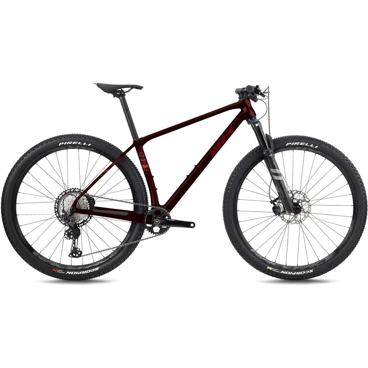 Hardtail MTB BH Ultimate 7.5 Dark Red/Red/Red