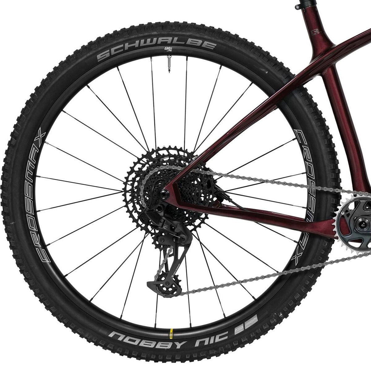 Hardtail MTB Corratec Revo BOW Elite Wine Red/White/Dark Grey