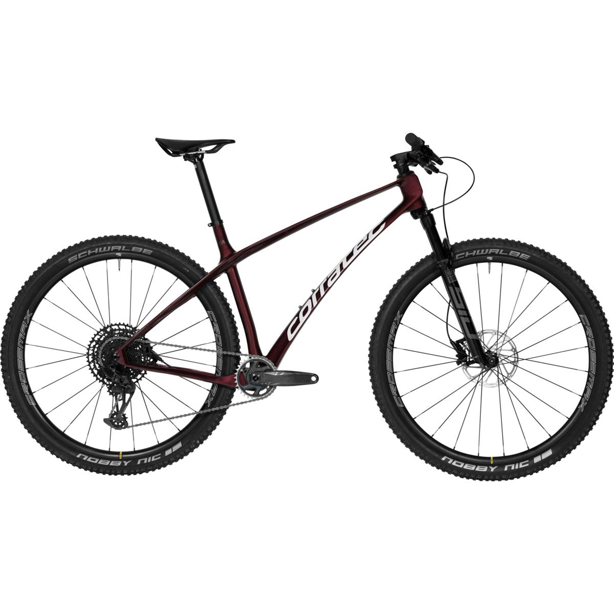 Hardtail MTB Corratec Revo BOW Elite Wine Red/White/Dark Grey