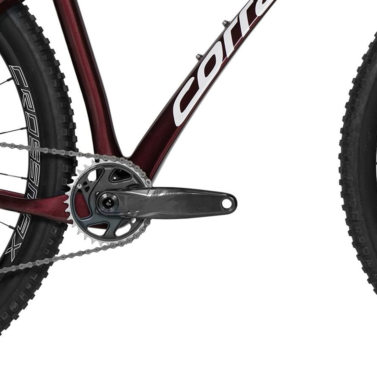Hardtail MTB Corratec Revo BOW Elite Wine Red/White/Dark Grey