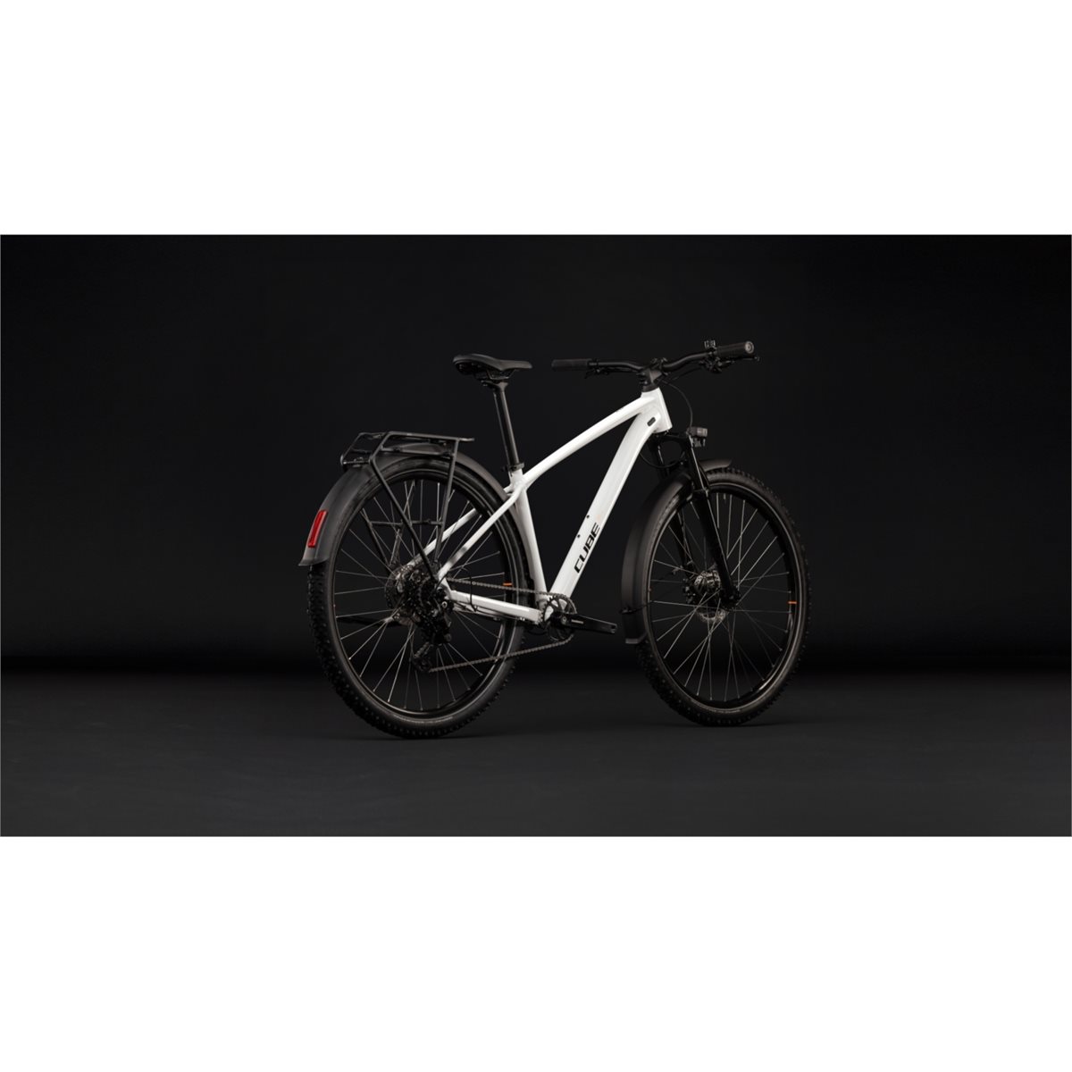 Hardtail MTB Cube Aim ONE Metallicwhite/Black