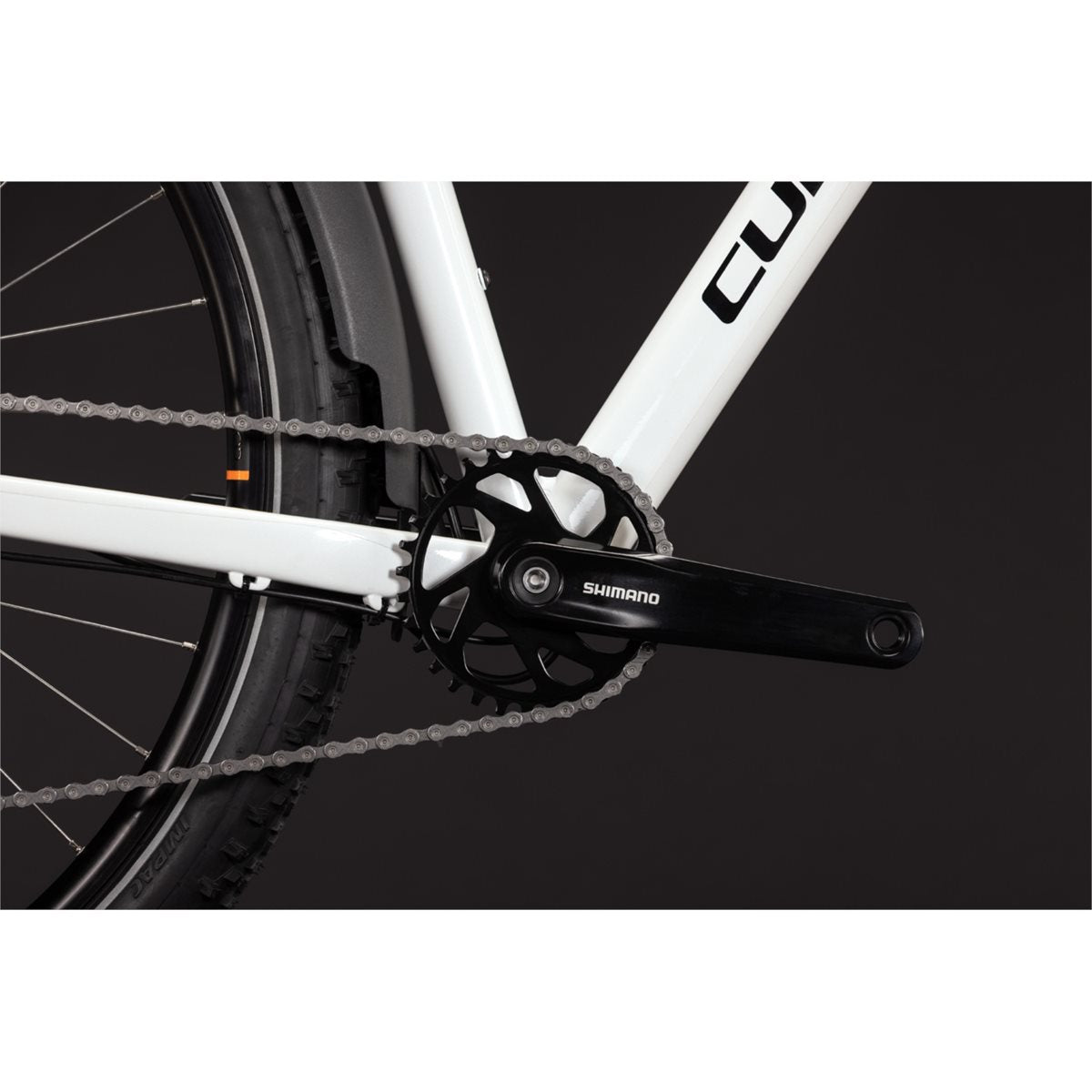 Hardtail MTB Cube Aim ONE Metallicwhite/Black