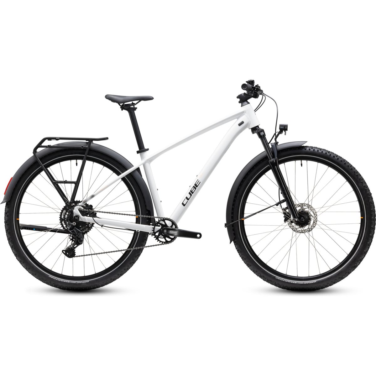 Hardtail MTB Cube Aim ONE Metallicwhite/Black