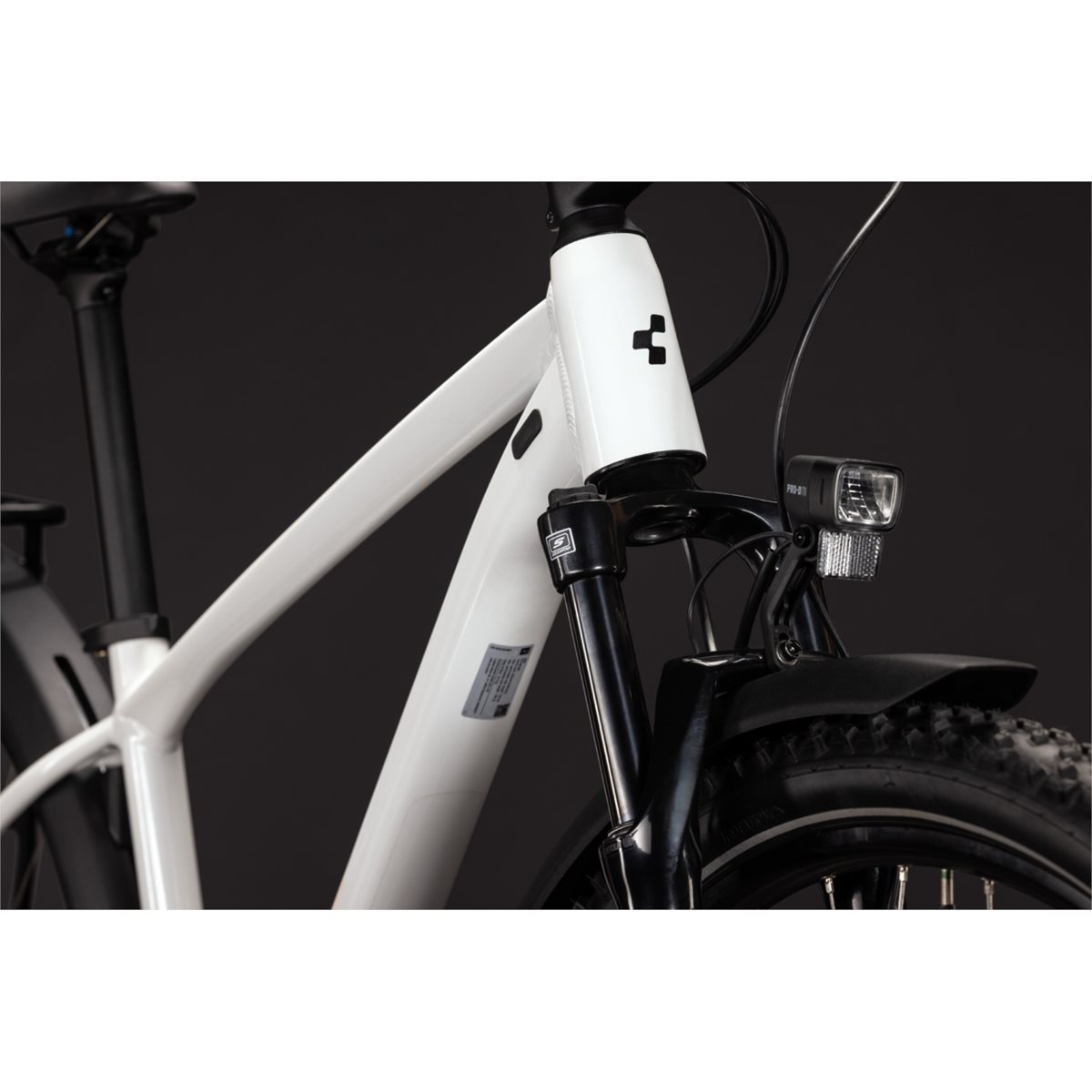 Hardtail MTB Cube Aim ONE Metallicwhite/Black