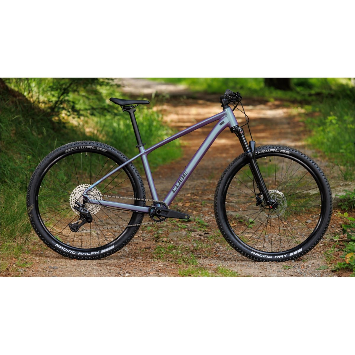 Hardtail MTB Cube Aim SLT Mysticpurple/Black