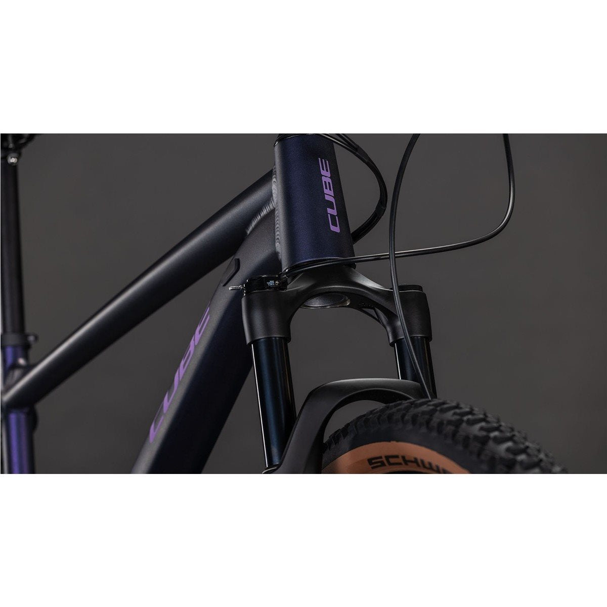 Hardtail MTB Cube Attention SLX Purplegalaxy/Black