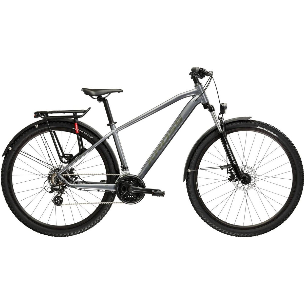 Hardtail MTB Kross Hexagon 2.0 EQ Grey/Dark Grey