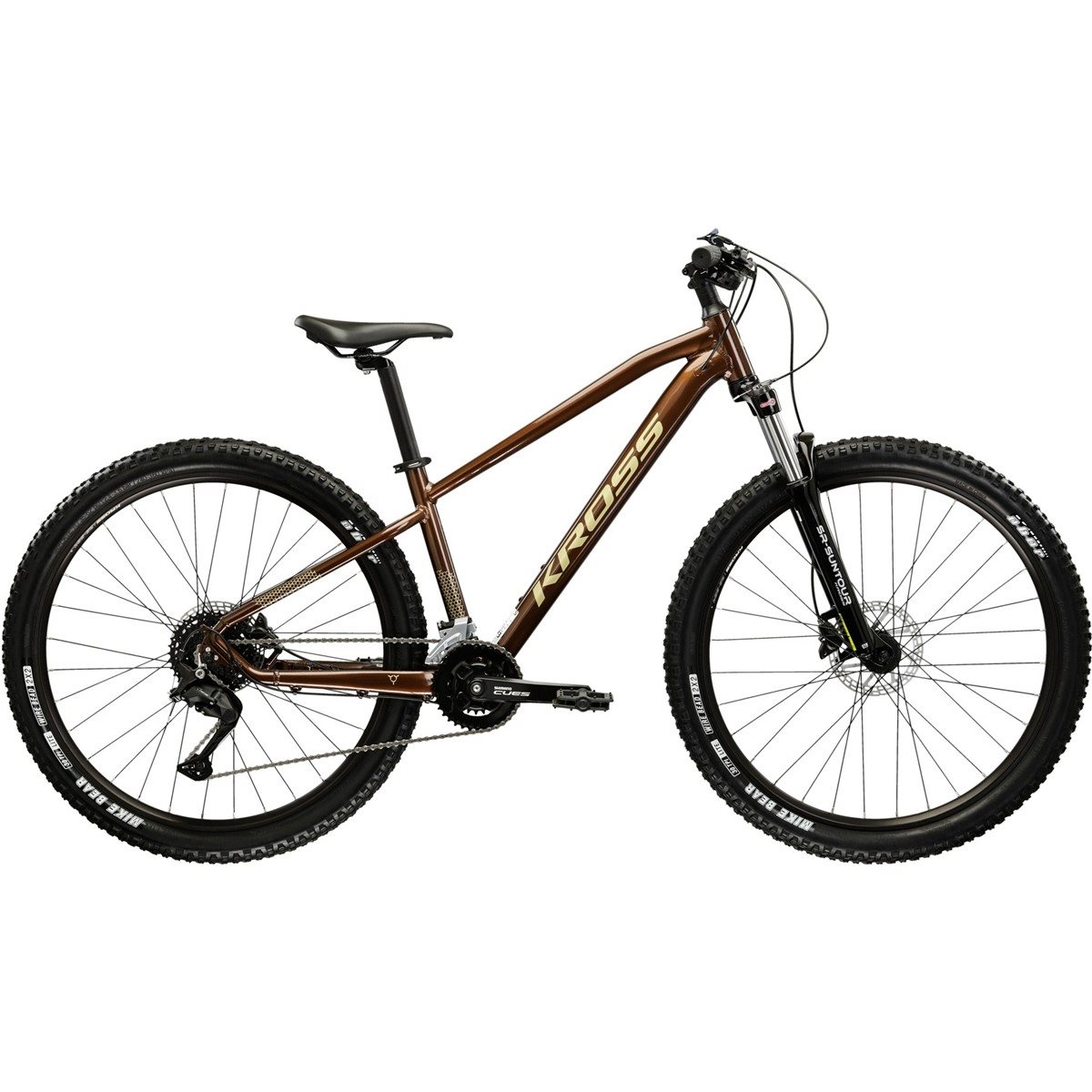 Hardtail MTB Kross Hexagon 5.0 Brown/Yellow