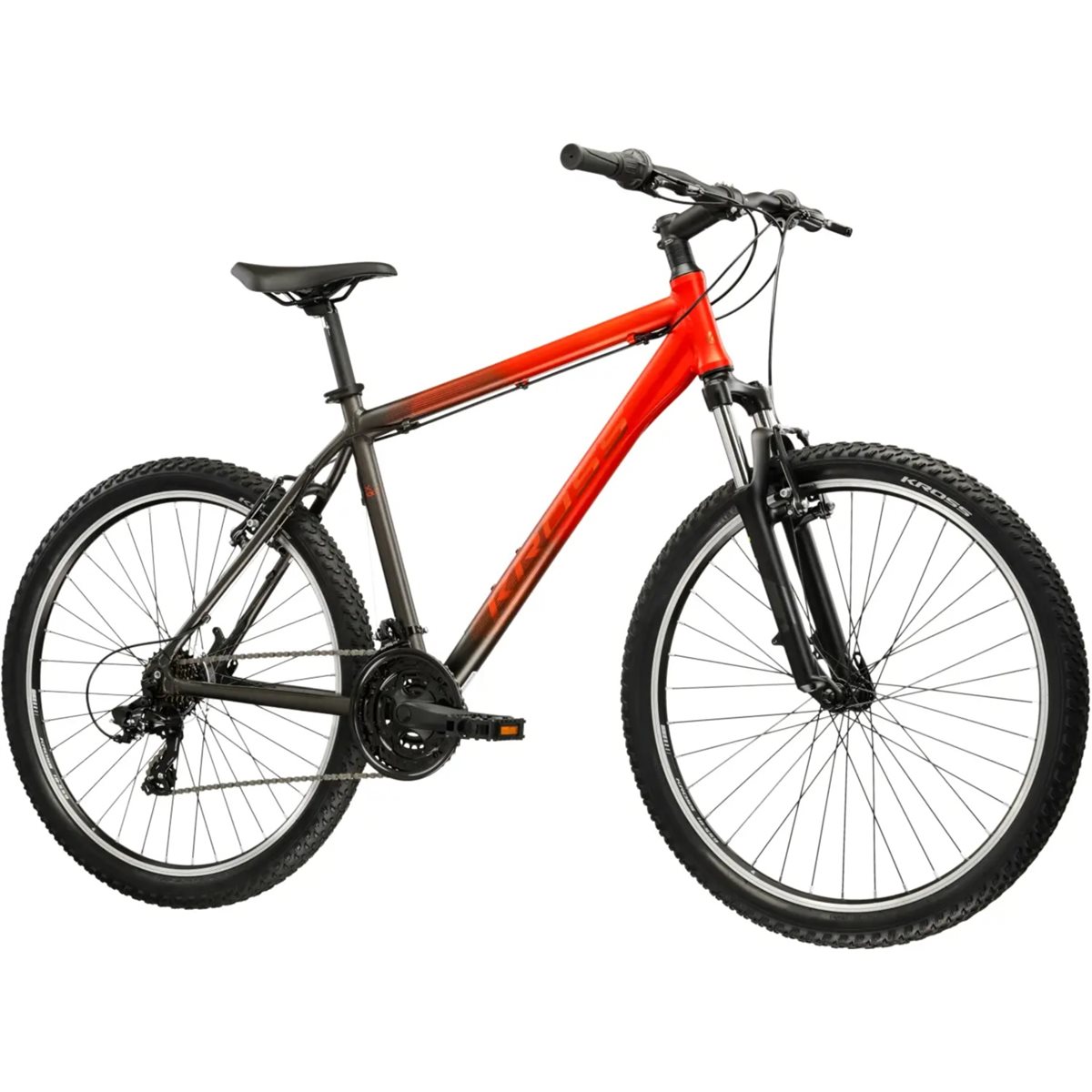 Hardtail MTB Kross Hexagon X100 Orange/Graphite