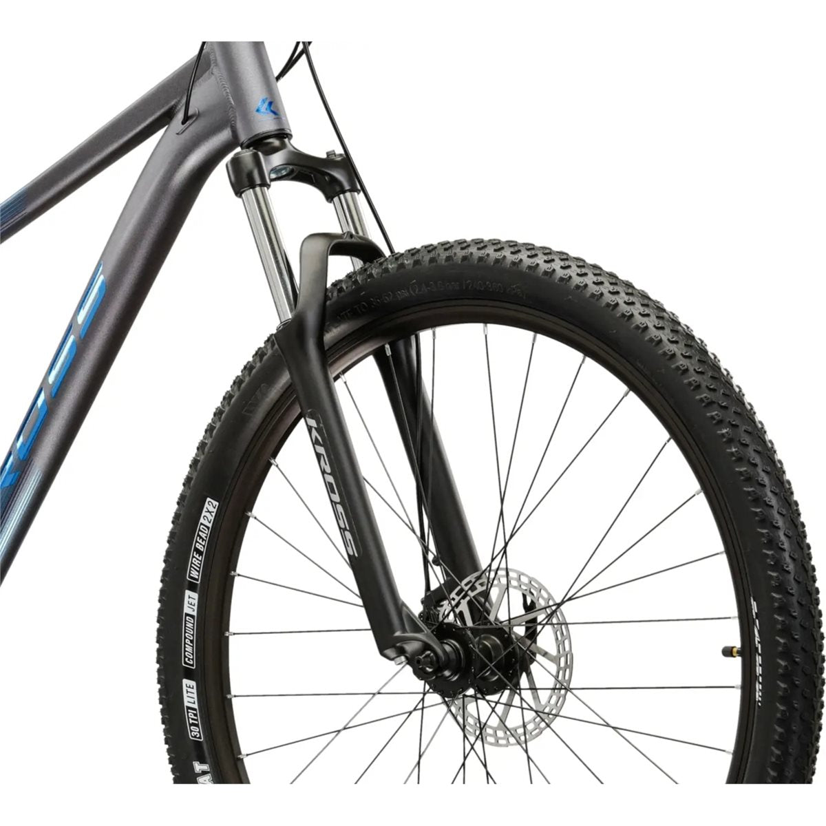 Hardtail MTB Kross Hexagon X200 Grey/Blue