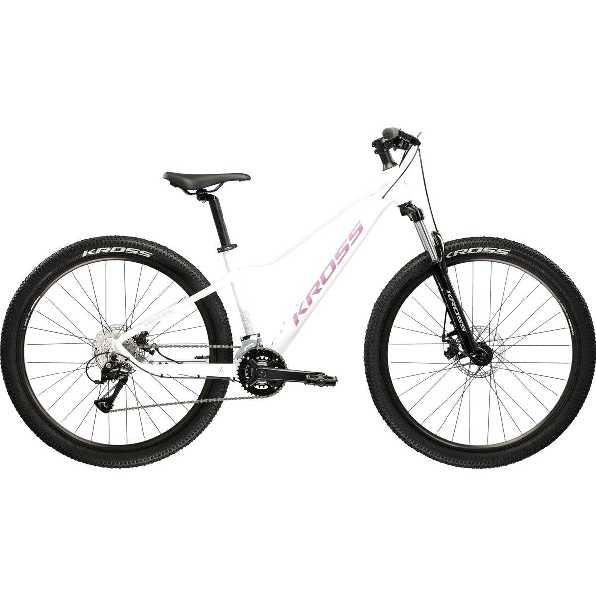 Hardtail MTB Kross Lea 3.0 White/Pink