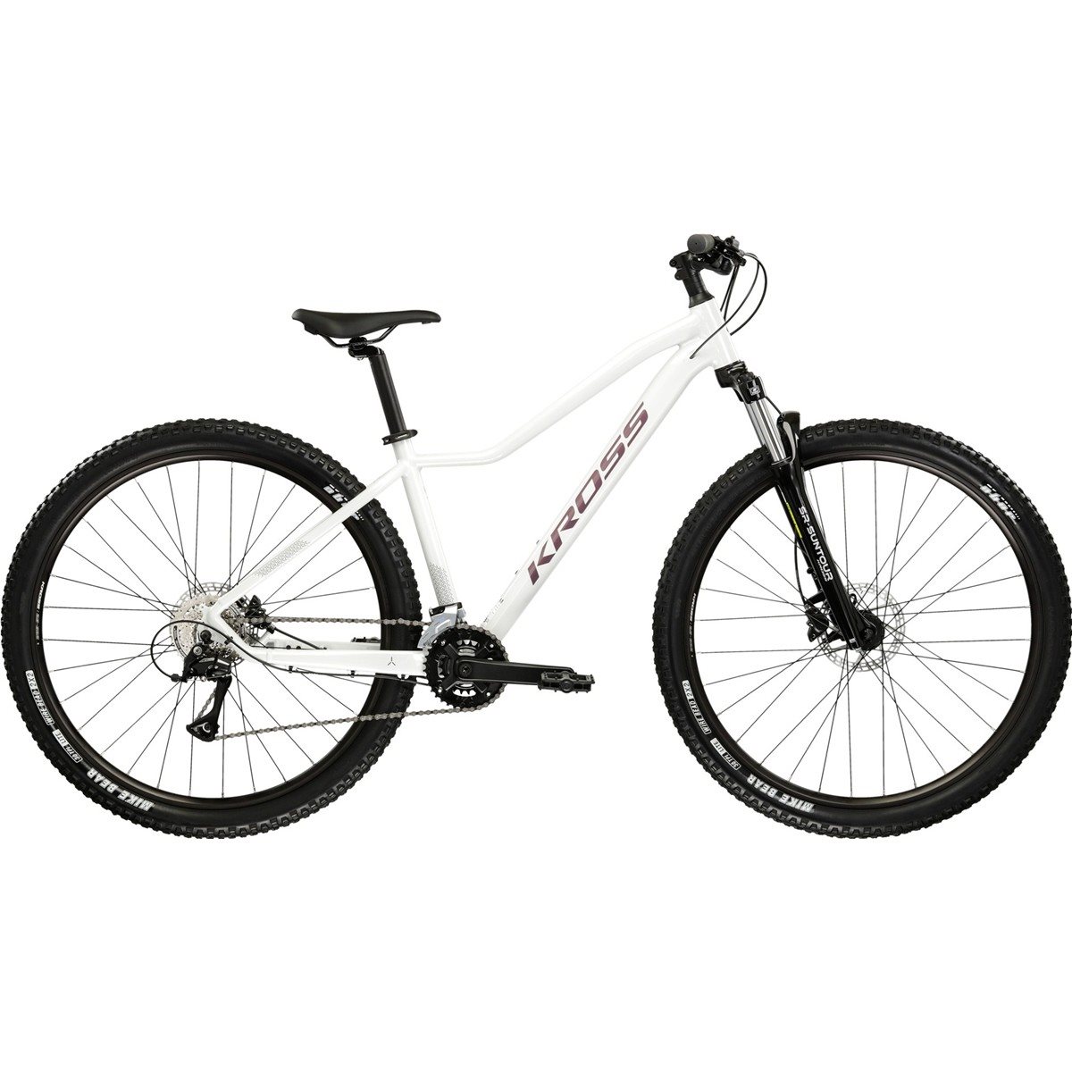 Hardtail MTB Kross Lea 4.0 Pearl/Purple
