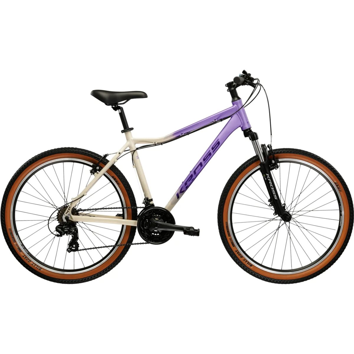 Hardtail MTB Kross Lea X100 Purple/Silver