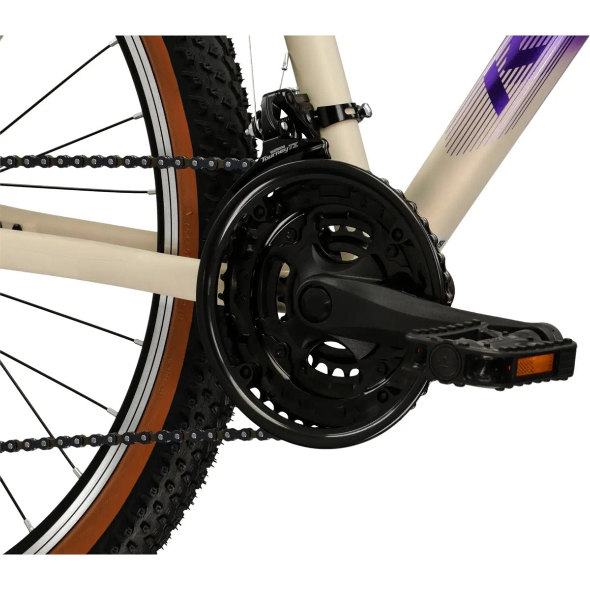 Hardtail MTB Kross Lea X100 Purple/Silver