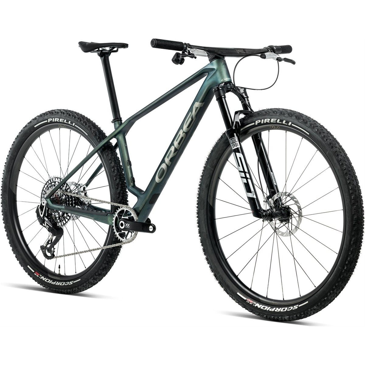 Hardtail MTB Orbea Alma M-LTD XX SL AXS Diamond Carbon View
