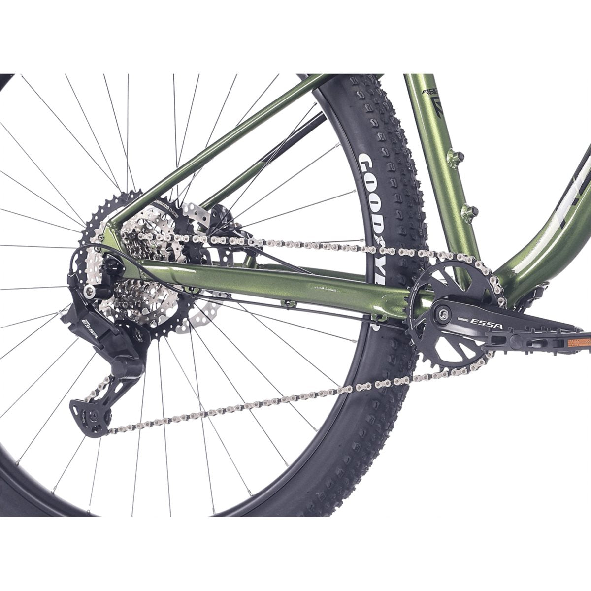 Hardtail MTB Rock Machine Blizz 10-29 Gloss Metallic Khaki/Pearl Black