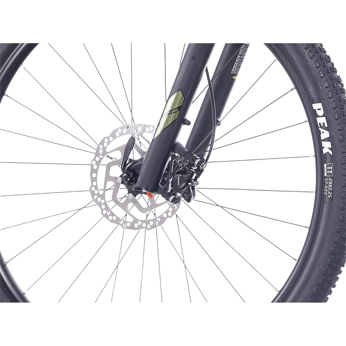 Hardtail MTB Rock Machine Blizz 10-29 Gloss Metallic Khaki/Pearl Black