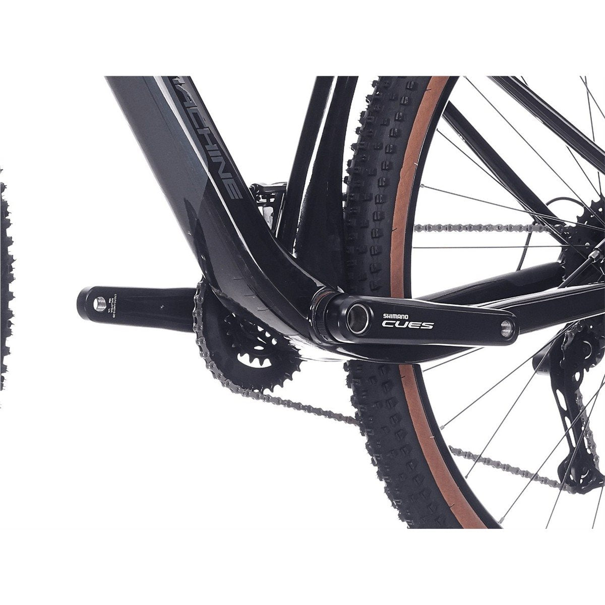 Hardtail MTB Rock Machine Blizz Cr 20 Gloss Basalt Black