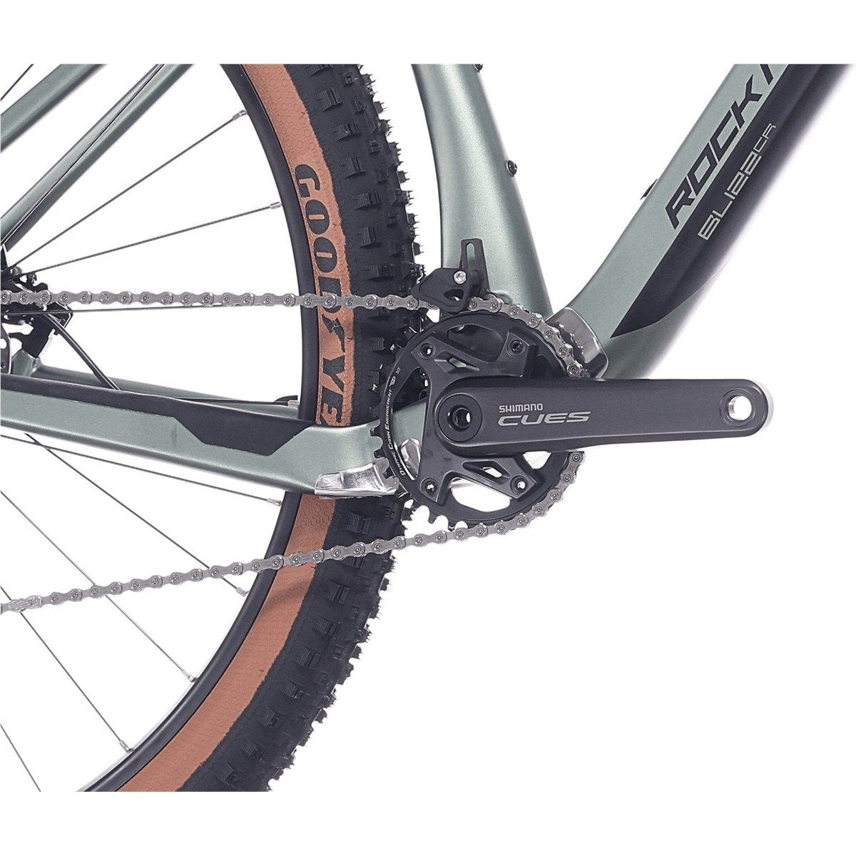 Hardtail MTB Rock Machine Blizz Cr 50 Matte Granite Green