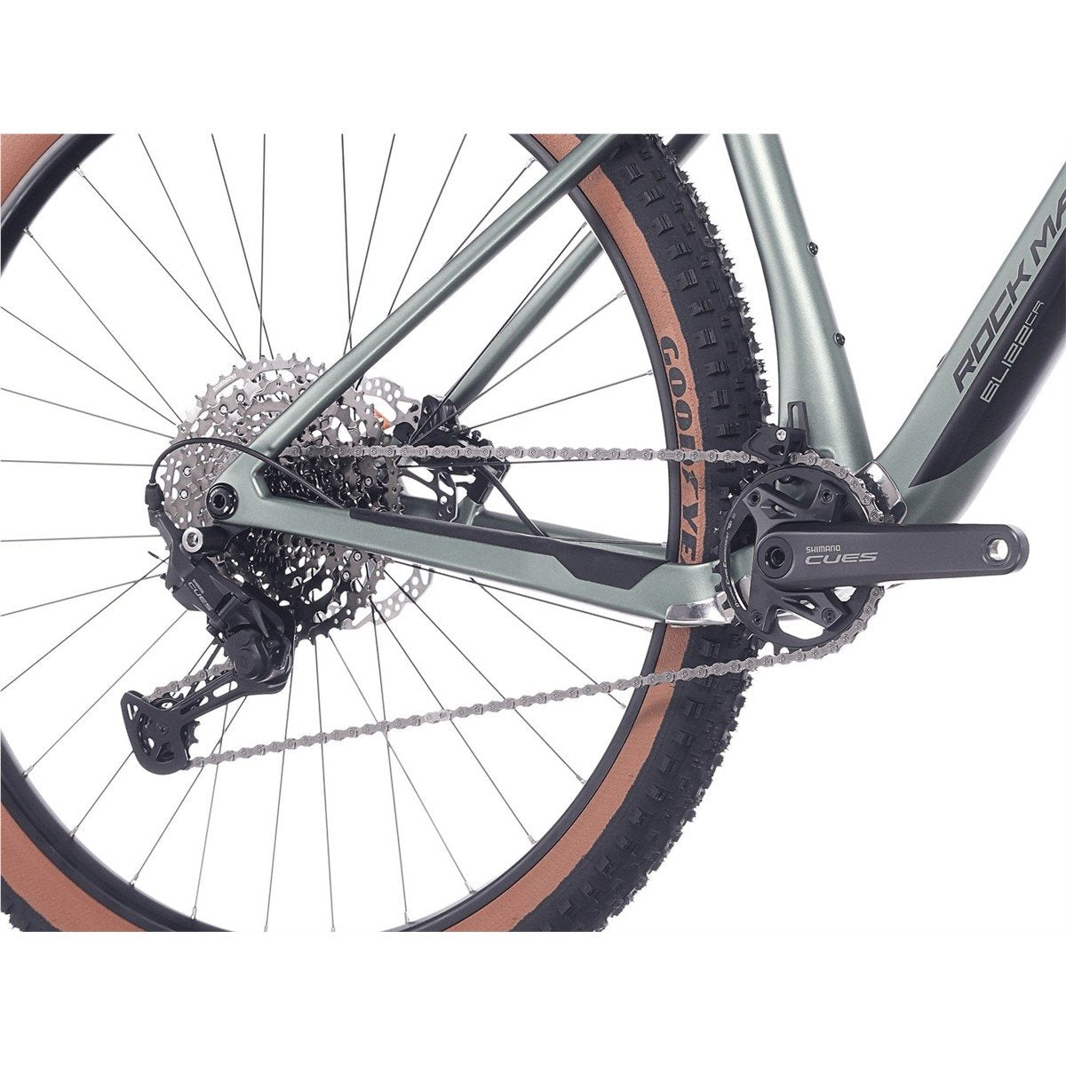 Hardtail MTB Rock Machine Blizz Cr 50 Matte Granite Green