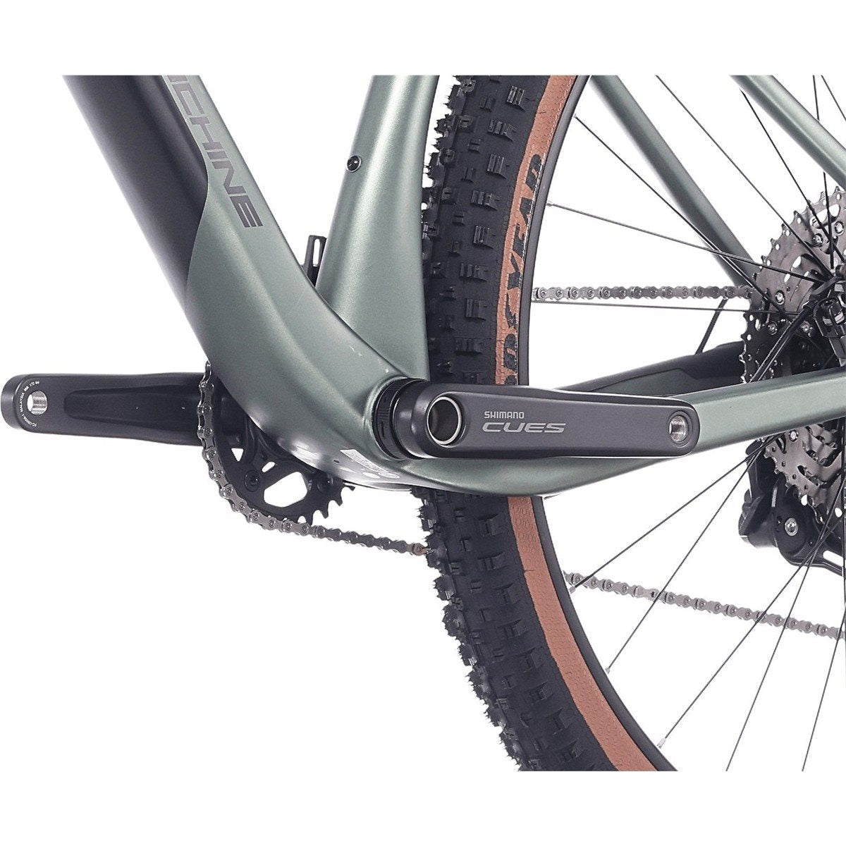 Hardtail MTB Rock Machine Blizz Cr 50 Matte Granite Green