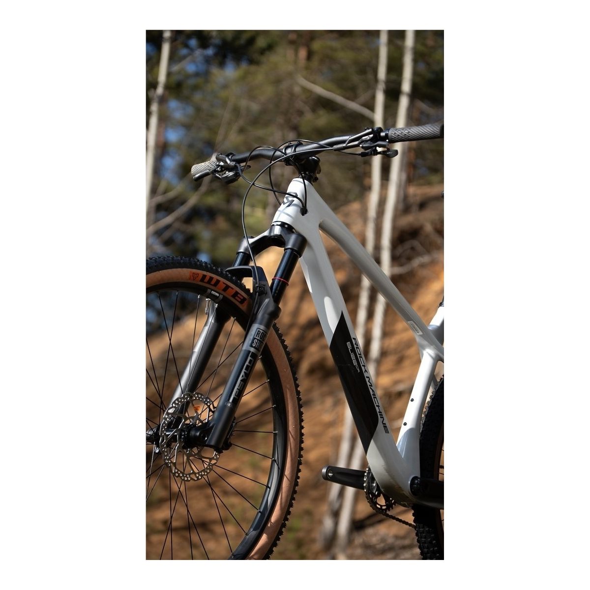 Hardtail MTB Rock Machine Blizz Cr 70 Gloss Limerock Grey