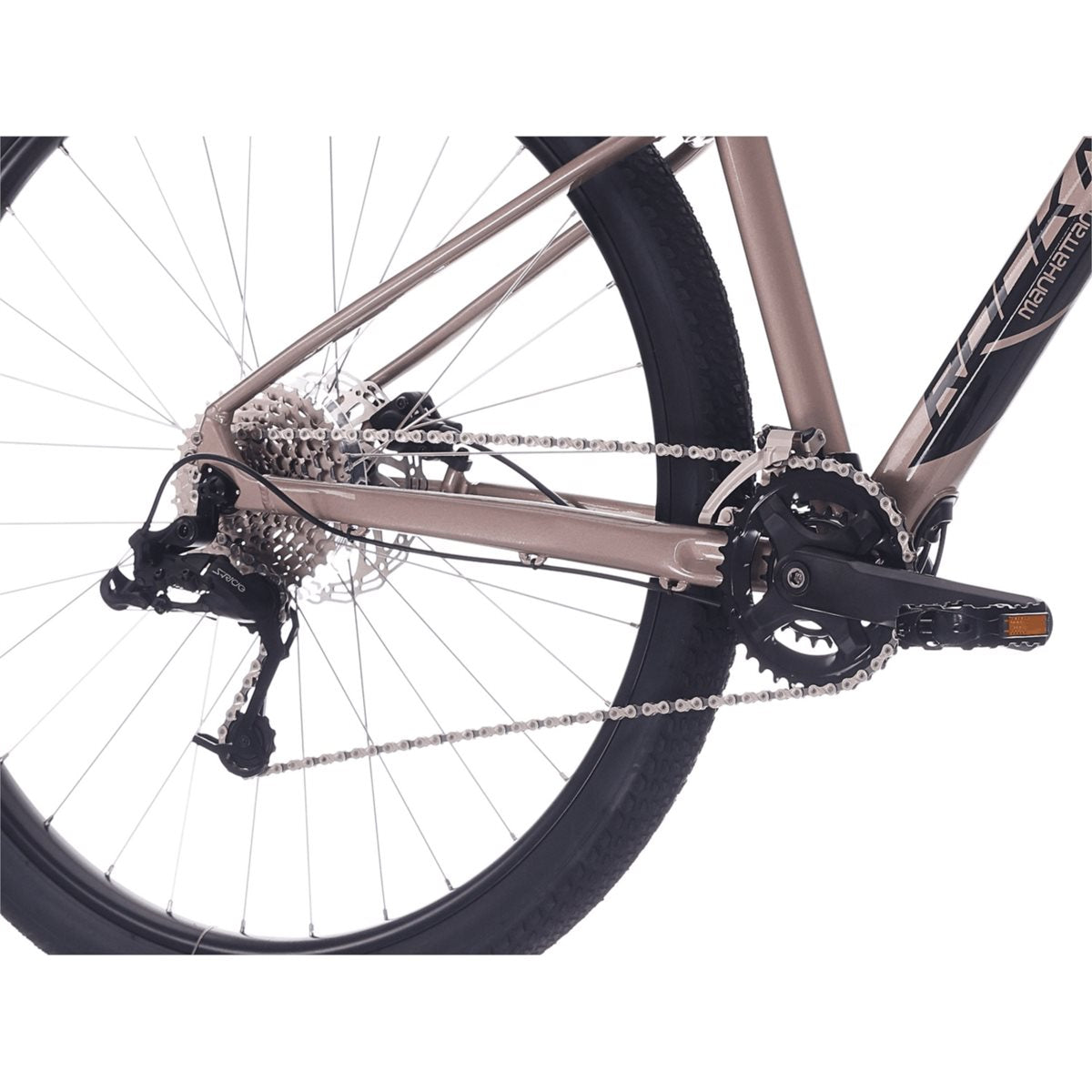 Hardtail MTB Rock Machine Manhattan 60 Gloss Quartz Grey