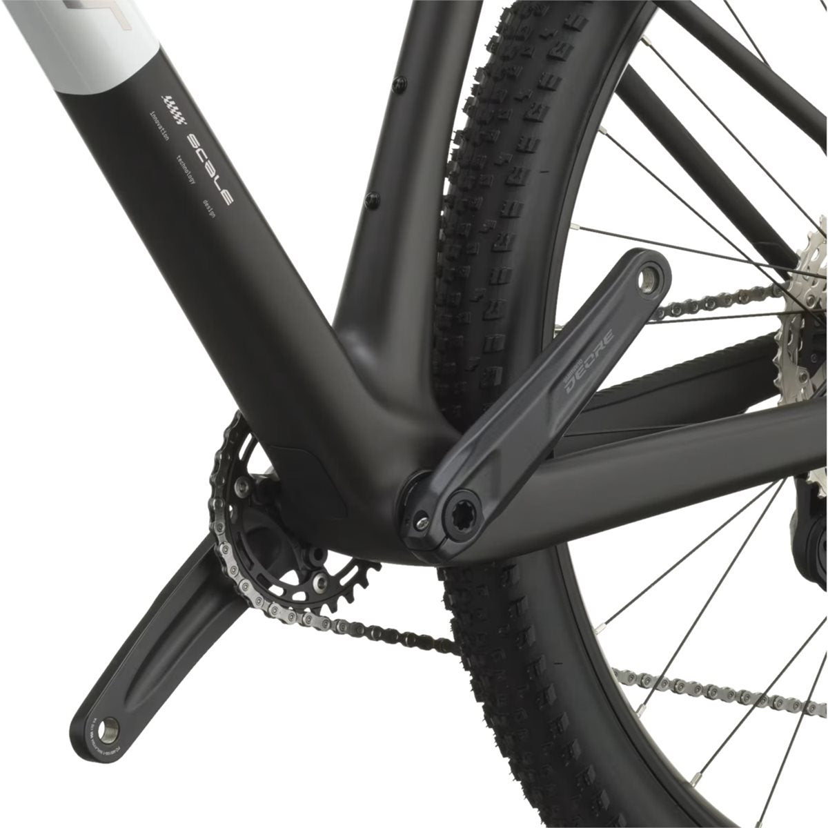 Hardtail MTB Scott Scale 10 Pearl White/Carbon Black