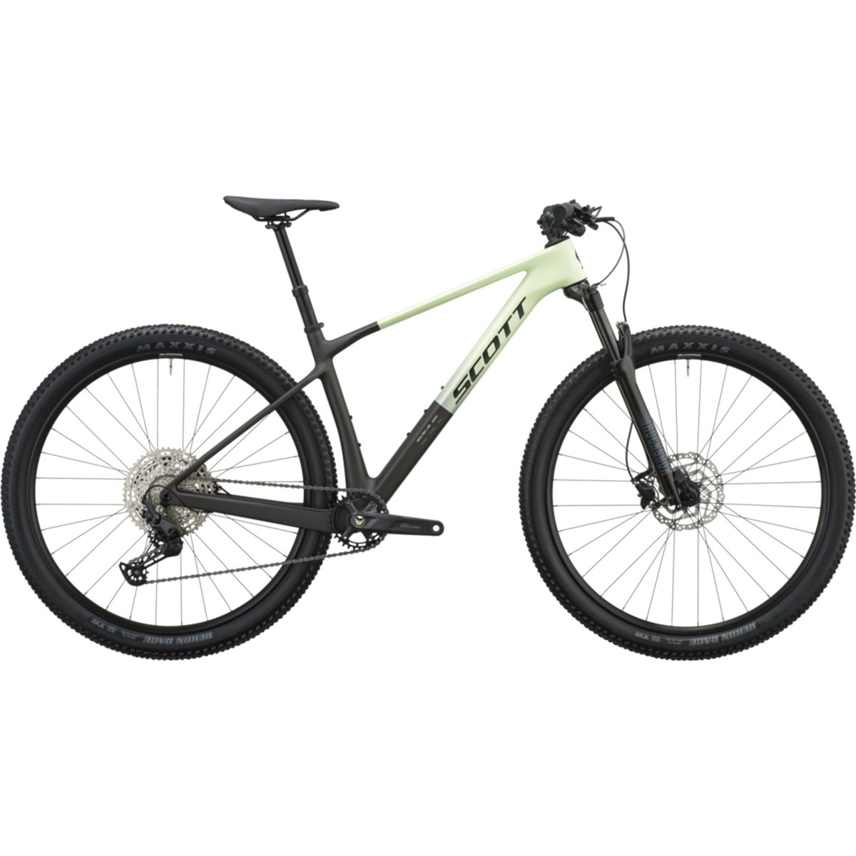 Hardtail MTB Scott Scale 20 Cream Green/Carbon Black