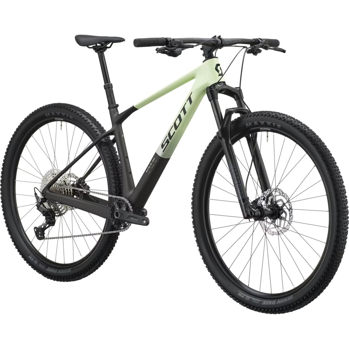 Hardtail MTB Scott Scale 20 Cream Green/Carbon Black