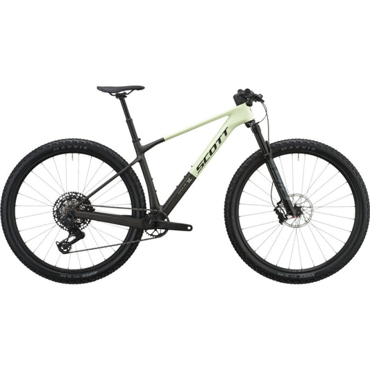 Hardtail MTB Scott Scale RC Team Cream Green/Carbon Black