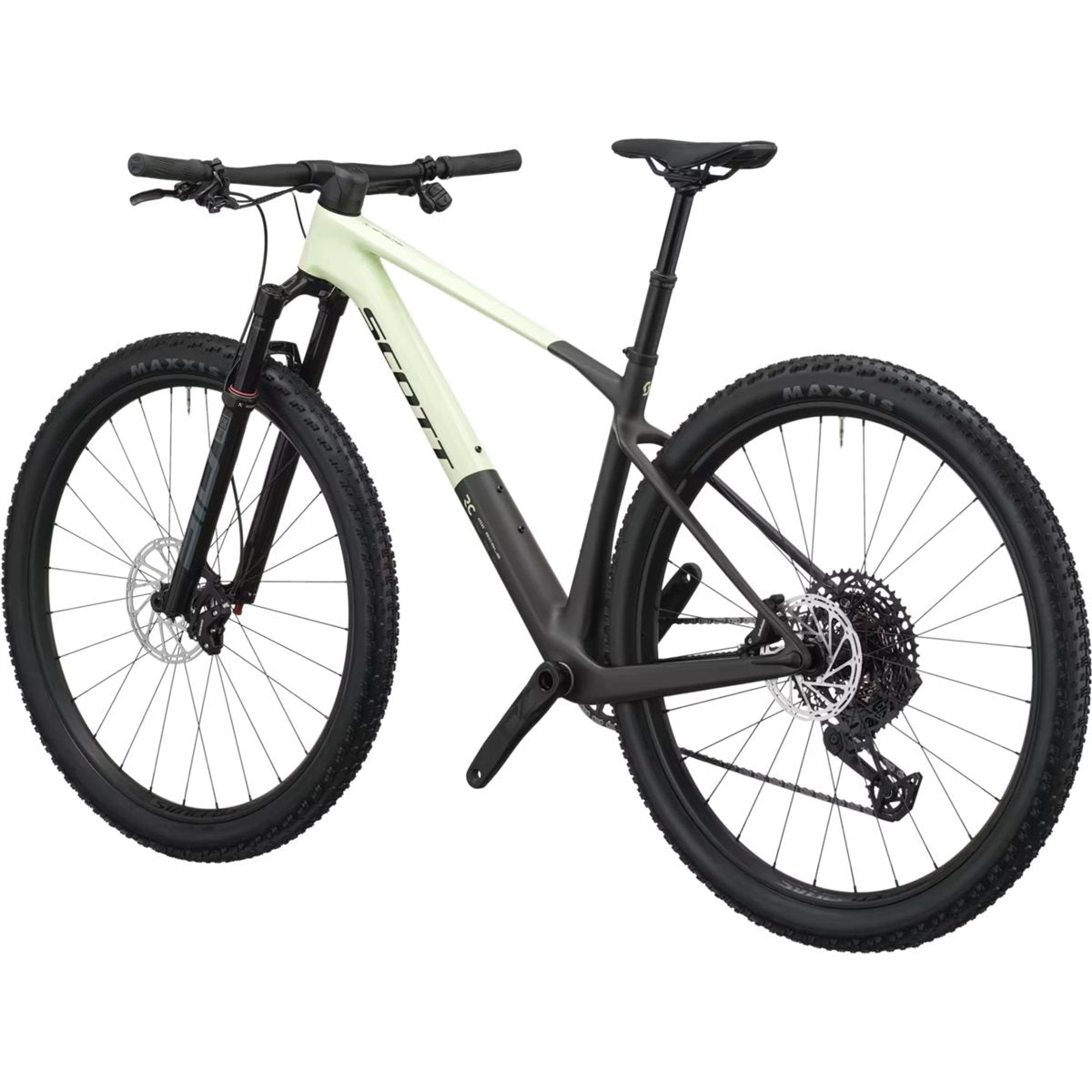 Hardtail MTB Scott Scale RC Team Cream Green/Carbon Black