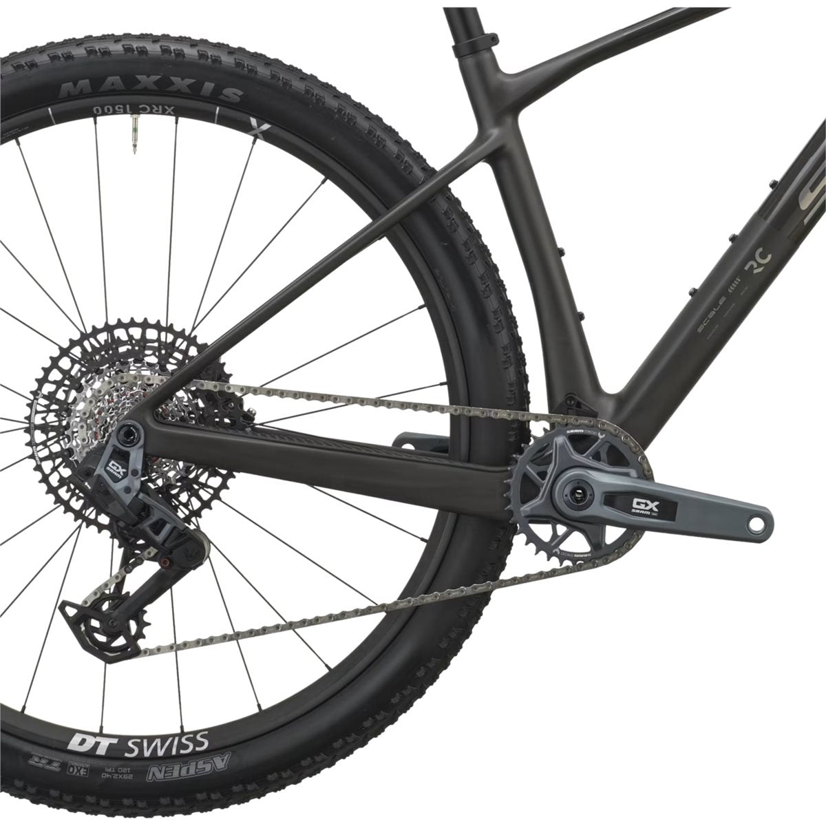 Hardtail MTB Scott Scale RC Team Issue Carbon Black