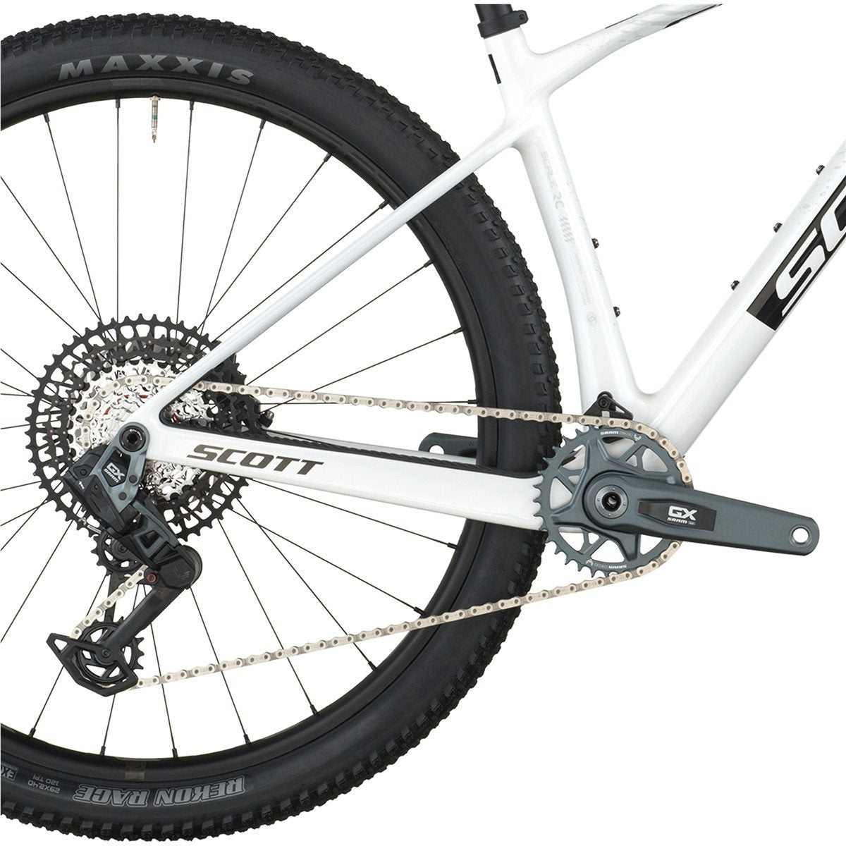 Hardtail MTB Scott Scale RC Team Issue White