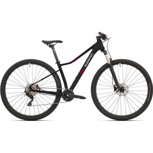 Hardtail MTB Superior XC 6.9 MS Matte Black/Bordeaux
