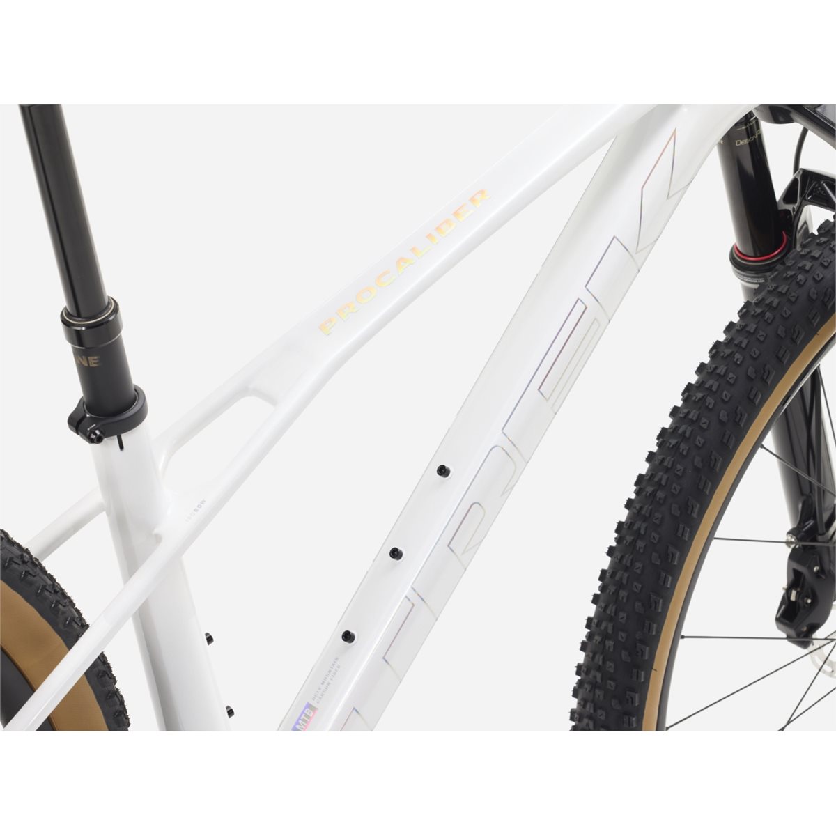 Hardtail MTB Trek Procaliber 9.7 Gen 3 Crystal White
